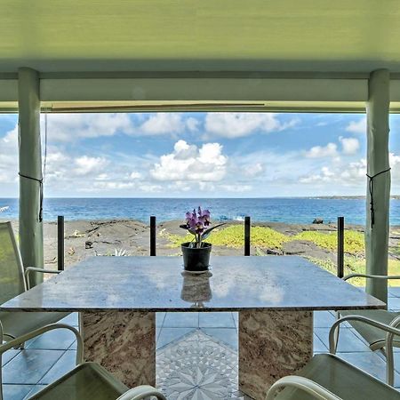 Direct Oceanfront, Big Island Home Keaau ภายนอก รูปภาพ