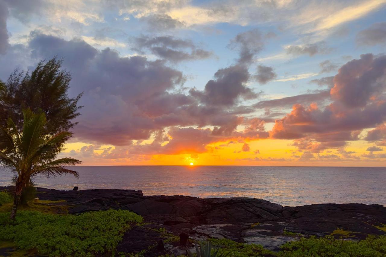 Direct Oceanfront, Big Island Home Keaau ภายนอก รูปภาพ