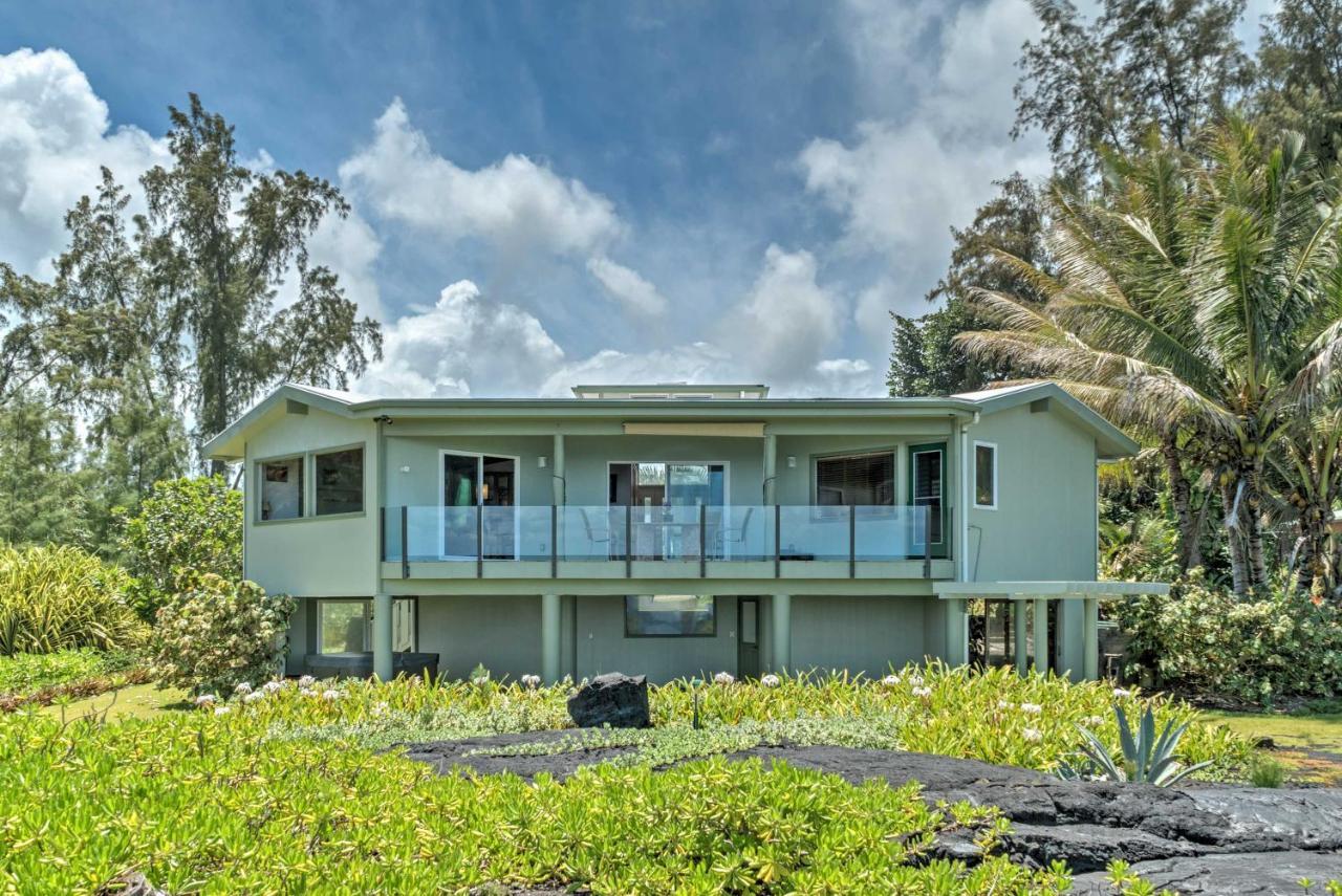 Direct Oceanfront, Big Island Home Keaau ภายนอก รูปภาพ