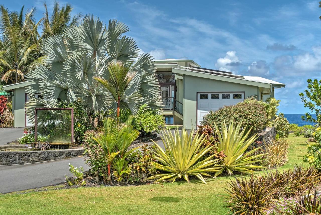 Direct Oceanfront, Big Island Home Keaau ภายนอก รูปภาพ