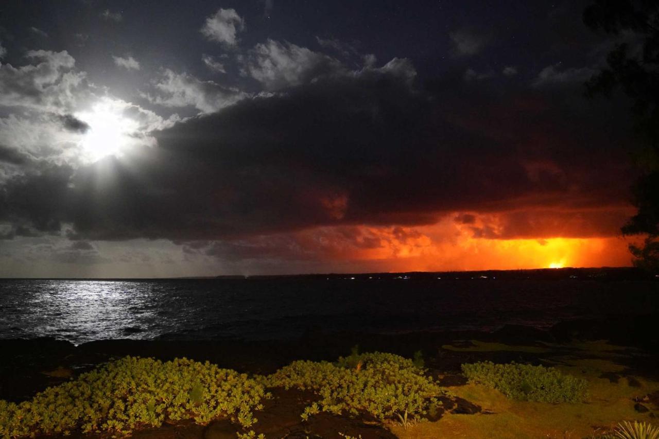 Direct Oceanfront, Big Island Home Keaau ภายนอก รูปภาพ